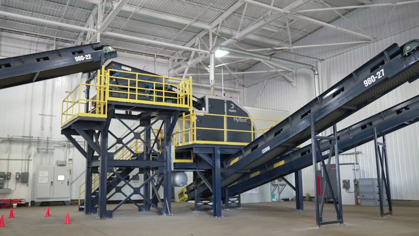 The HySort machine in Grandville, Michigan
