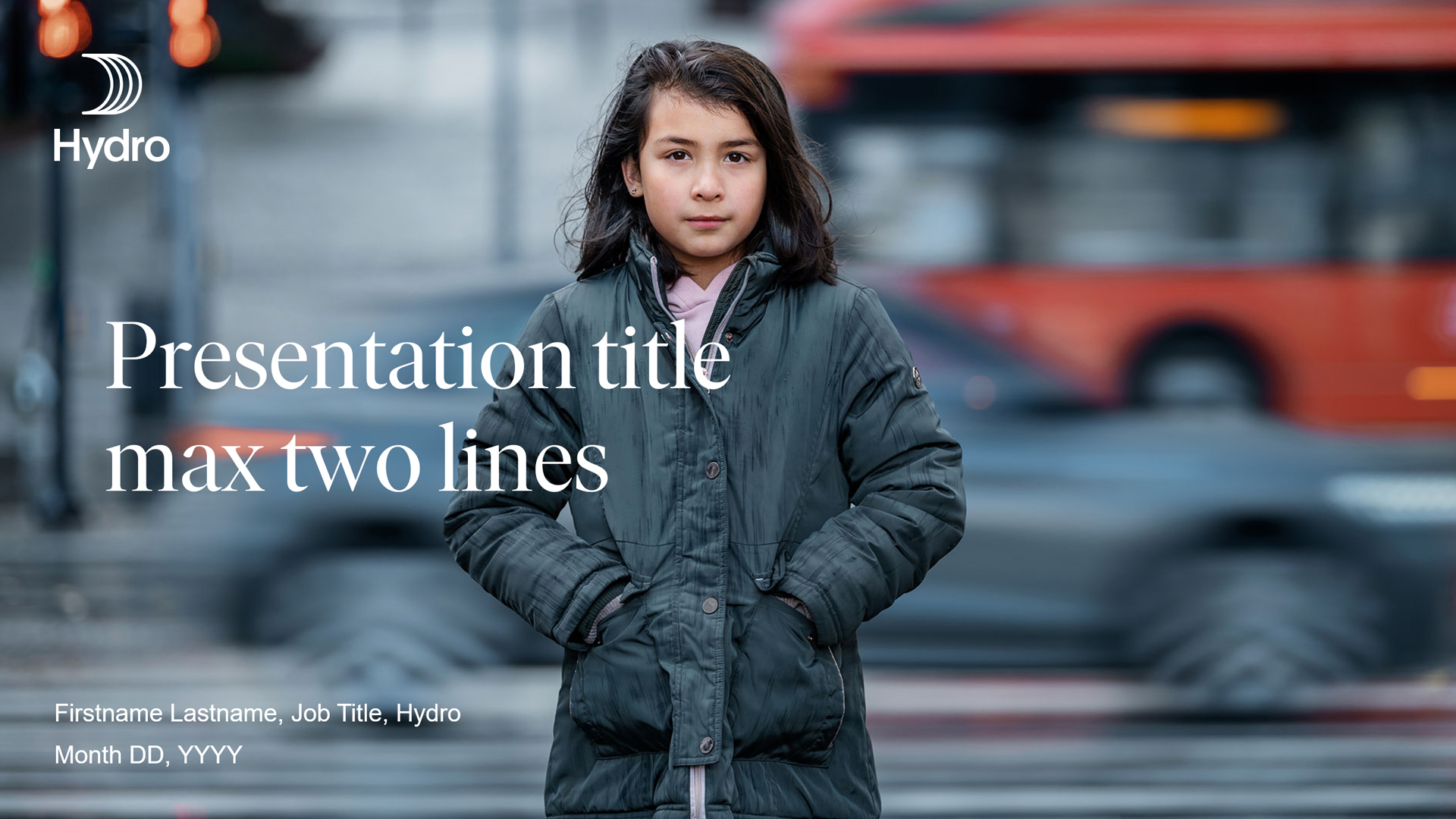 a person in a black jacket