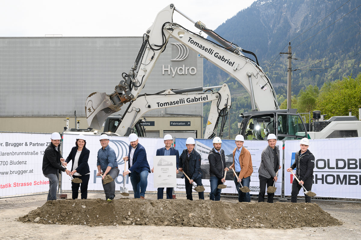 Hydro Nenzing Spatenstich