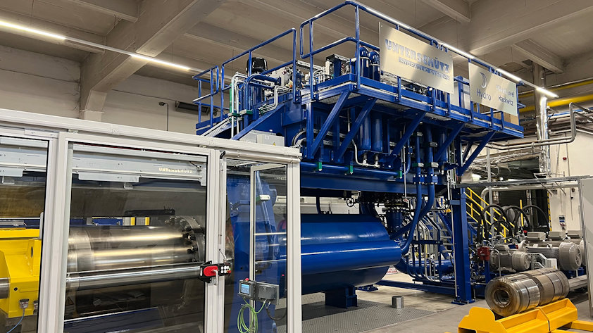 Neue Strangpresse in Rackwitz