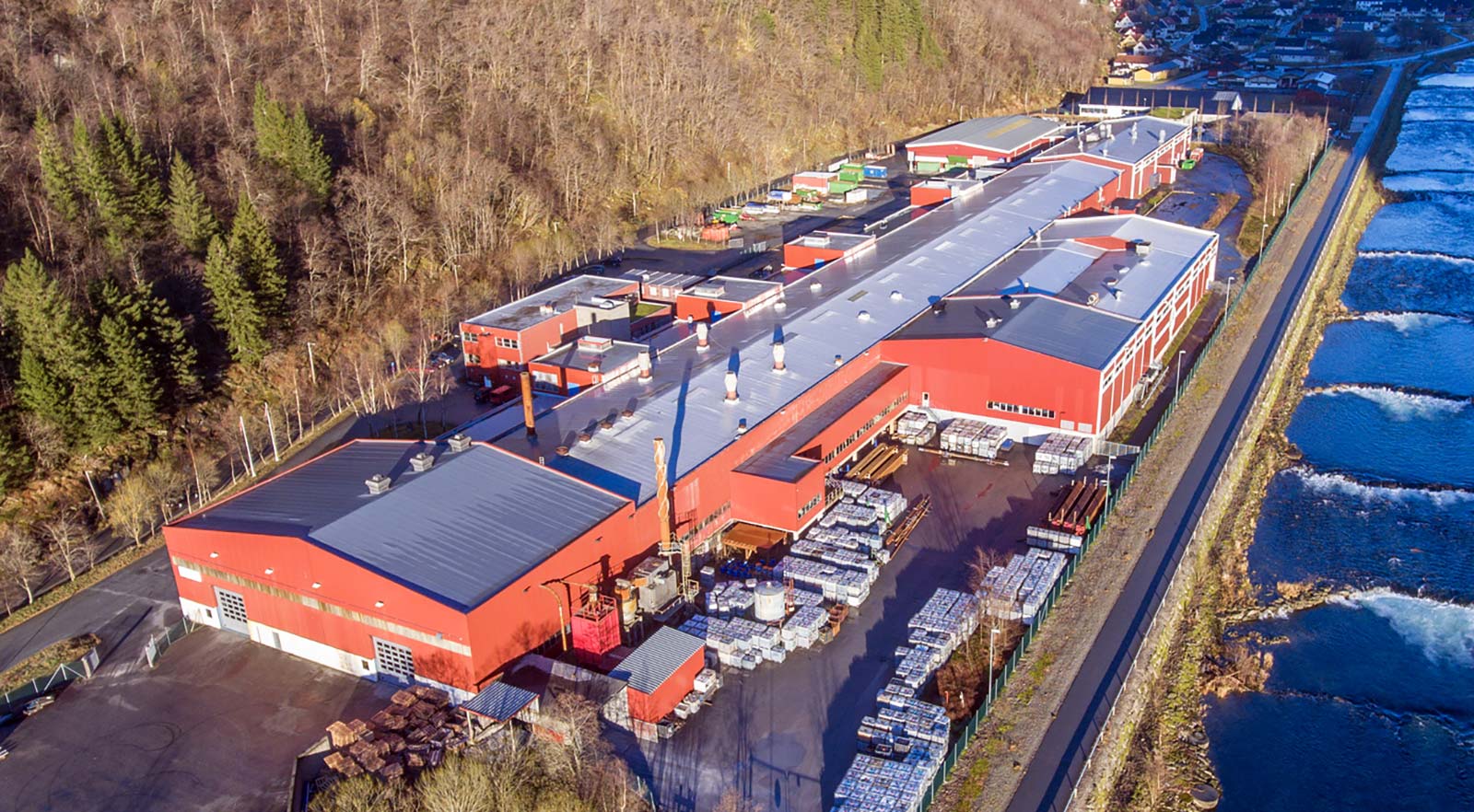 Fundo building in Høyanger