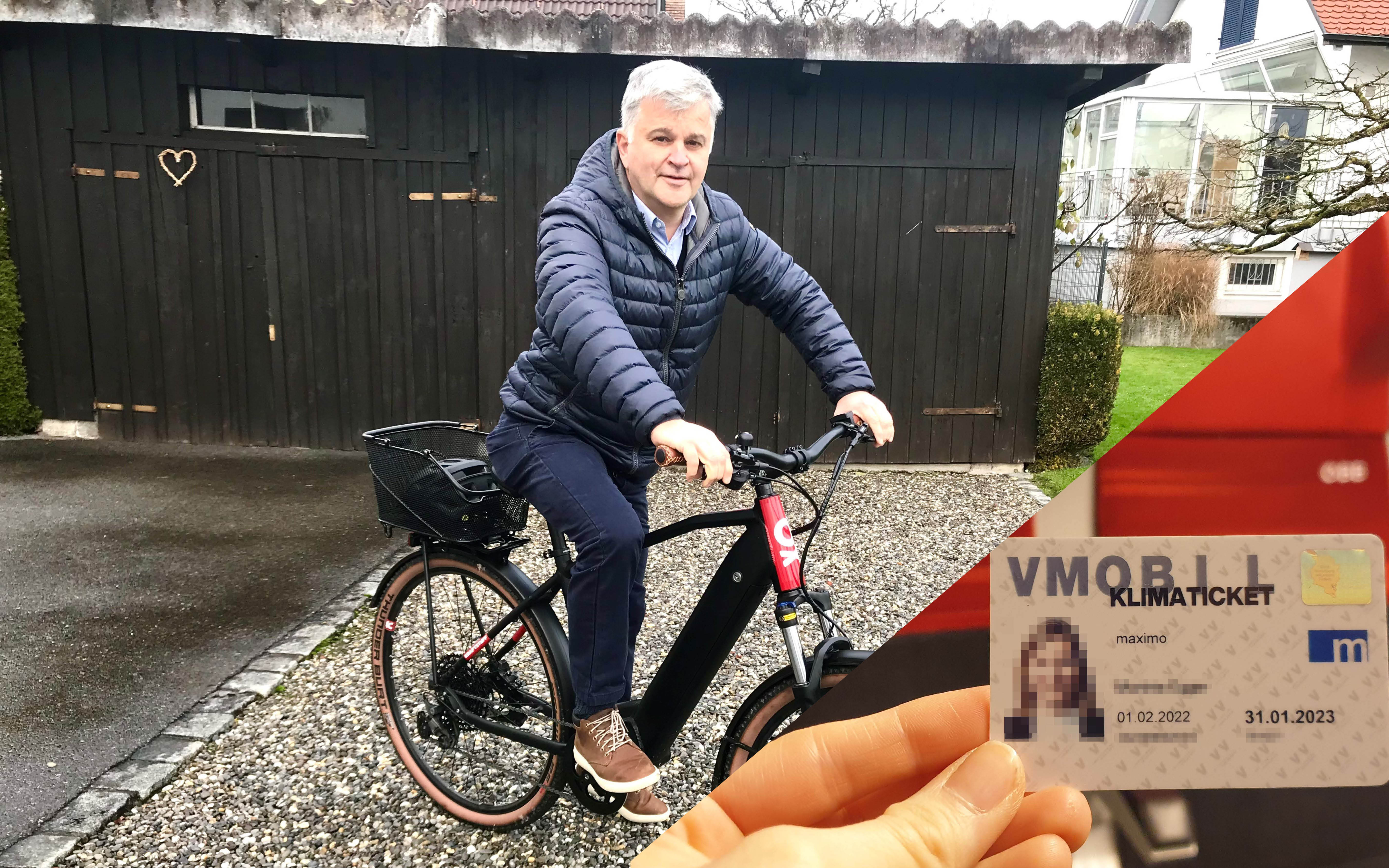 a person on a bicycle