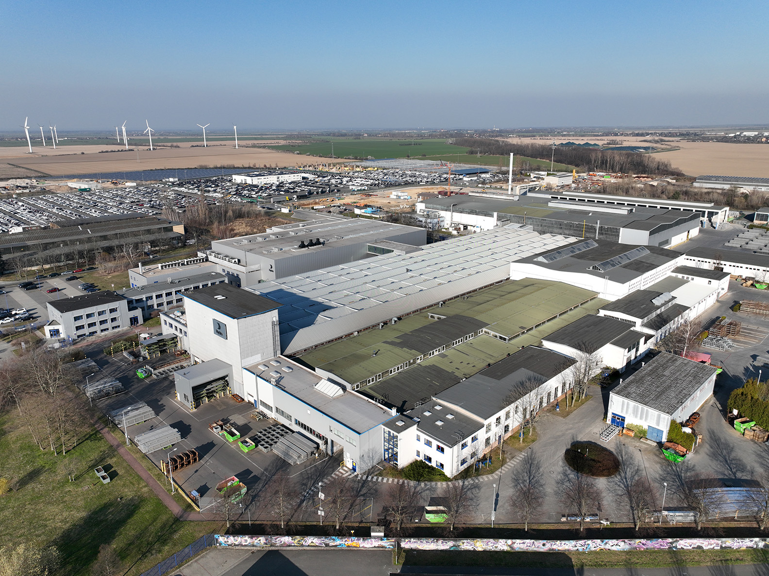 Hydro Rackwitz von oben