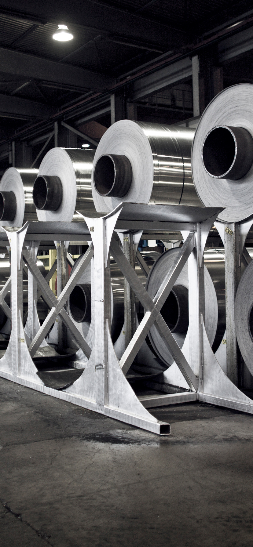 Hydro's rolled products plant in Holmestrand, Norway